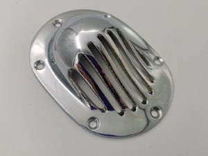 Scoop Strainer Chrome Plated Bronze