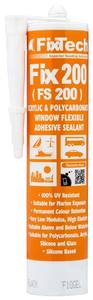 Our Best Sellers: Window FixTech Fix200 Hi Tech Glazing Silicon