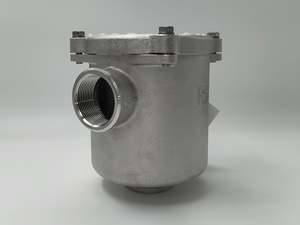 Engine Water Strainer Bottom Entry Side Exit