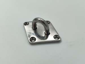 Eyeplate Saddle Stainless
