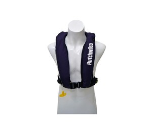 Hutchwilco Classic Inflatable Lifejacket 170N Adult Manual - Navy
