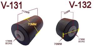 Keel Rollers: KEEL ROLLER-SIDE-112MM OR 50MM