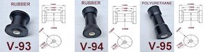 Rubber Rollers: Copy of 185mm To 205mm Rubber Rollers For Boat Trailer