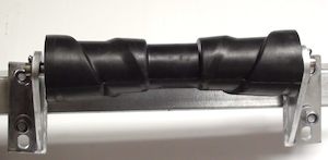 Rubber Rollers: Super Heavy-Duty 285mm Or 290mm Keel Roller Bracket With Rubber Rollers
