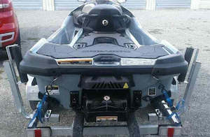 Jet Ski Rollers Assembly: JET SKI TRAILER HEAVY DUTY GUIDE ON WITH 2 X 300MM SIDE  ROLLERS , PAIR GUIDE.