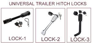 Rubber Rollers: TRAILER HITCH LOCK PIN FOR 2’INCH & 2 ½’ INCH HITCH RECEIVER