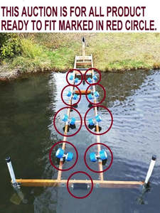 Keel Rollers Brackets Combo Deals: MAKE YOUR OWN RAMP WITH SUPER HEAVY DUTY RAMP KIT FOR BOATS & JET SKI