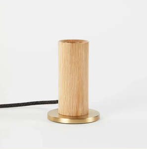 Knuckle Table Lamp Oak