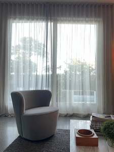 Take A Seat: Kennedy Swivel Occassional Chair Blue Velvet