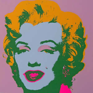 Art: ANDY WARHOL / SUNDAY B MORNING - 11.28: MARILYN MONROE
