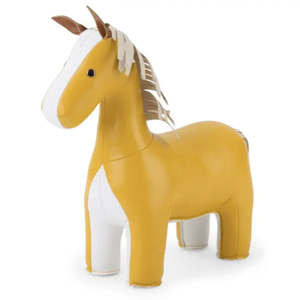 Zuny: Zuny Bookend Classic Horse Ochre