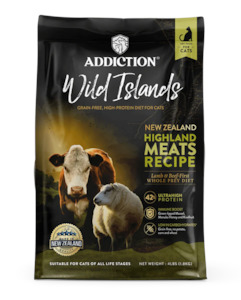 Addiction Cat - Wild Islands Highlands Meat 4.5kg