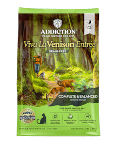Addiction Foods: Addiction: Grain Free Viva La Venison (Cat)