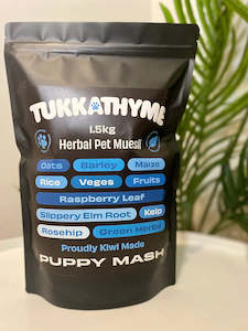 Tukkathyme: Tukkathyme: Herbal Muesli Baby Puppy Weaning Mash