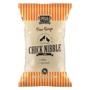 Chicken Duck: Denver: Free Range Chick and Duck Nibble Half Pellet - 20kg