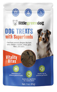 Little Green Dog Hypoallergenic Dog Treats with Superfoods