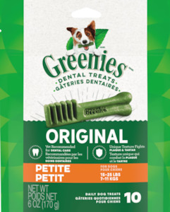 Greenies: Original Petite Dental Chews - 170g 10pce
