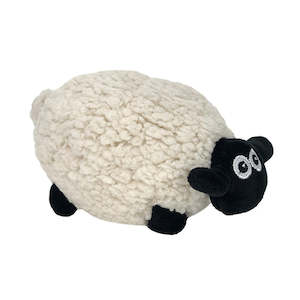 Snuggle Friends Round Sheep 16cm Small Dog Toy