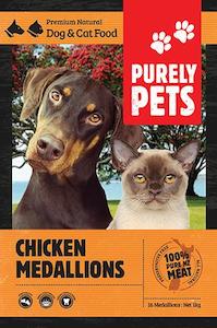 Purely Pets 1: Purely Pets: Chicken Medallions 3kg Pack