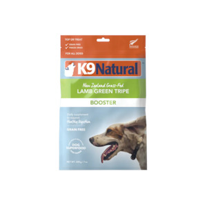 Beef: K9 Natural Supplement: Lamb Green Tripe Topper - 200g