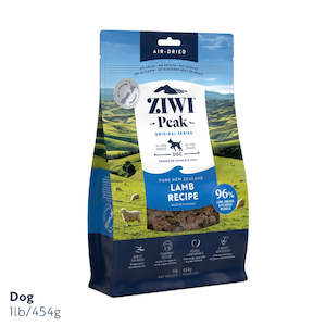 Beef: Ziwi Peak Air Dried Lamb 454g