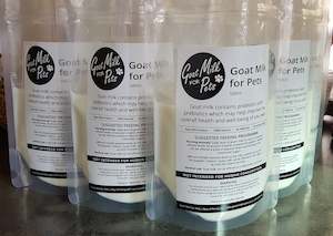 Raw Goat Milk for Pets 350ml