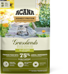 Grain Free: Acana: Highest Protein Grasslands Cat