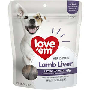 Offal: LoveEm: Lamb Liver Treats