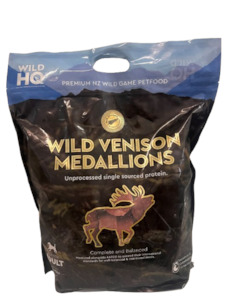 WildHQ: Wild Venison Medallions Adult Dog - 5kg