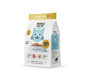 Animals Like Us: CAT Super Blend 50 Beef 500g