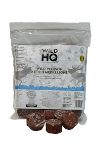 Venison: WildHQ: Wild Venison Medallions Kitten 1kg