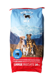 Mighty Mix: Mighty Mix: Large Dog Biscuits