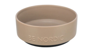 Feeding Bowls: BE NORDIC: Non-Slip Bowl - Taupe, 500ml