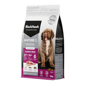 BlackHawk: Dog Mature Lamb & Rice