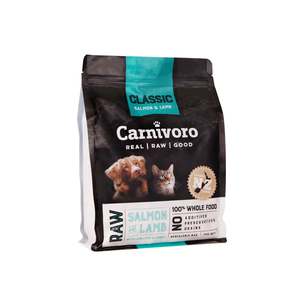 Raw Food: Carnivoro Classic Salmon & Lamb 1kg