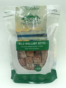 Pure Petfoods - Wild Wallaby Bites 1kg