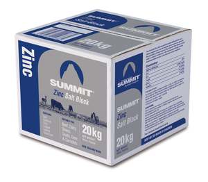 Products: Summit Salt Block with Zinc - 20kg