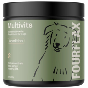 FourFlax - Canine Multivits 200
