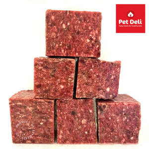 Raw Food: Pet Deli: Puppy Mince - Lamb, Chicken, Heart & Tripe - Bulk Box