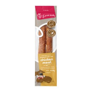 Yours Droolly: Chicken Wrap Sticks Large 2pk