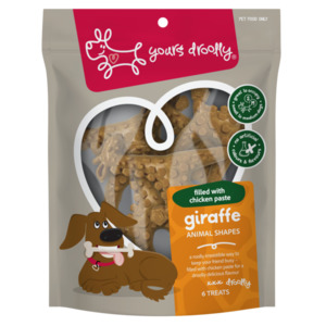Yours Droolly: Giraffes w Chick Paste 6pk