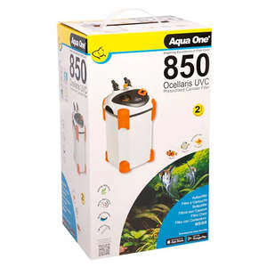 Aqua One Ocellaris 850UVC Canister Filter 850l/Hr