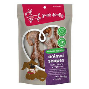 Yours Droolly: Animals Variety 4pk with Chicken Paste