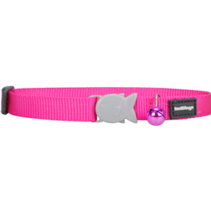 Products: Red Dingo Cat Collar Hot Pink 12mm x 20-32cm