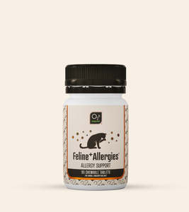 Products: O2B Feline+Allergies™ - 90 tab