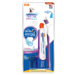 Nylabone: Advanced Senior Oral Care Dental Kit