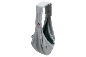 Products: Trixie Puppy Front Carrier Soft Sling – Light Grey/Mint
