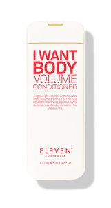 ELEVEN I WANT BODY VOLUME CONDITIONER - BOBO Hair Studio
