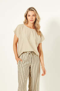 Top: Lemon Tree - Melani Top // Sand
