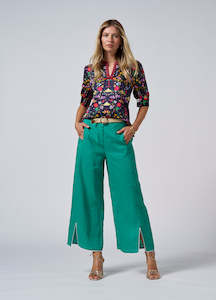 Loobies Story: Loobie's Story - Harmonia Top // Indigo Multi